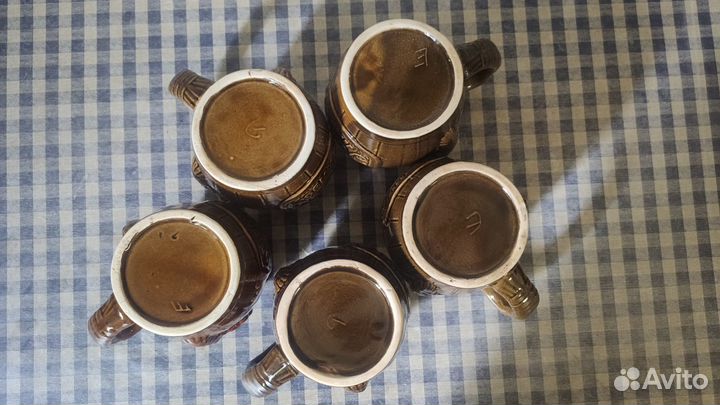 Керамическая пивная кружка 0,5 СССР