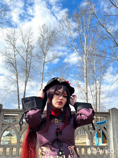 Косплей геншин ху тао