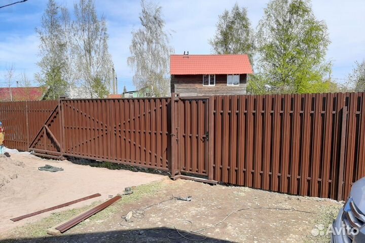 Ворота под ключ