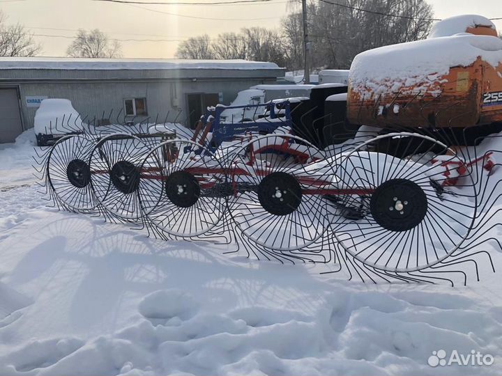 Грабли, ворошилки, валкователи Кормилец ГВК-4, 2023