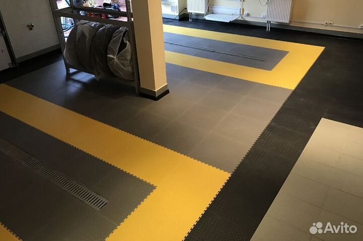 Плитка модульная пвх (замковая)