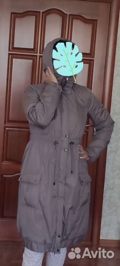 Демисезонный пуховик на размер 40/42