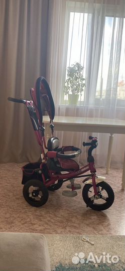 Велосипед с родительской ручкой