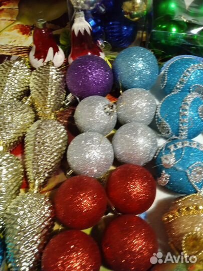 Шарики для елки новогодние