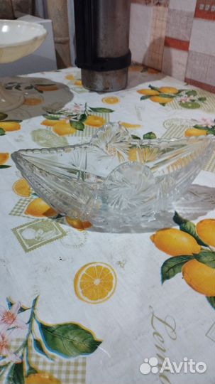 Ваза хрустальная СССР