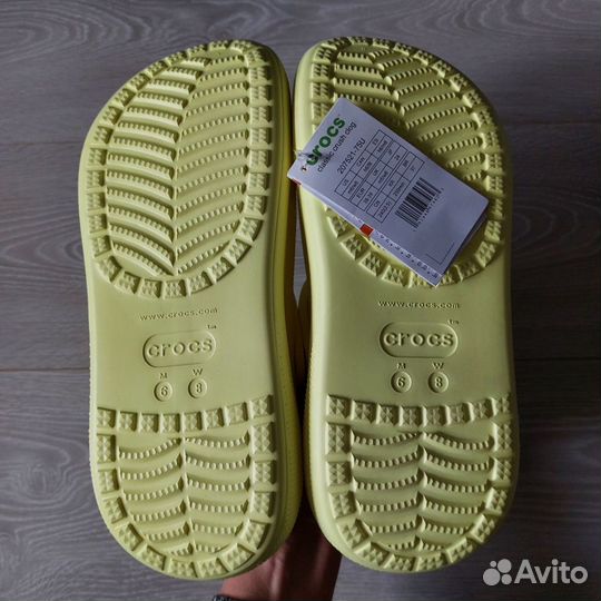 Сабо на платформе Crocs Crush Clog 38/ M6W8