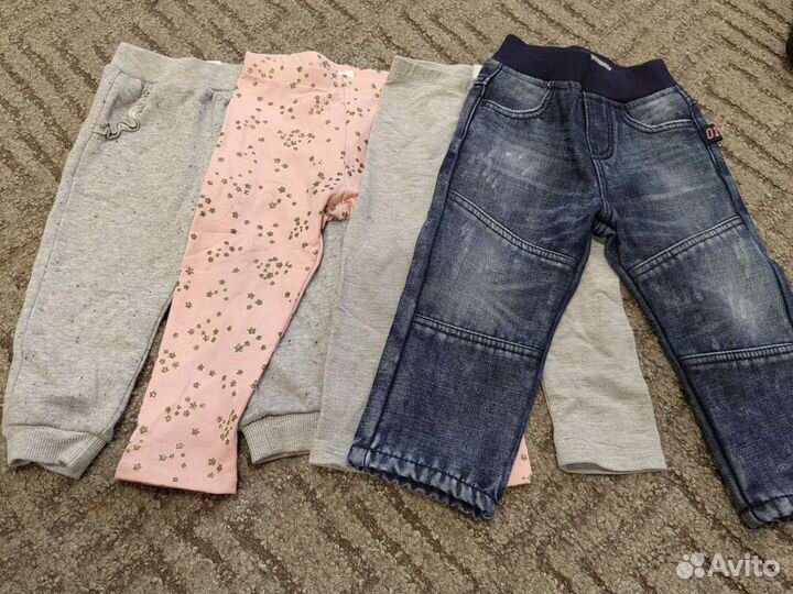 Вещи пакетом на девочку 80