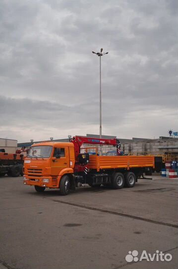 КамАЗ 65115-3094-48 с КМУ, 2023