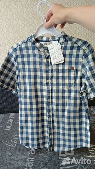 Рубашка, шорты H&M на мальчика