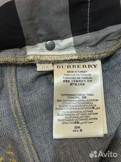 Джинсы burberry оригинал