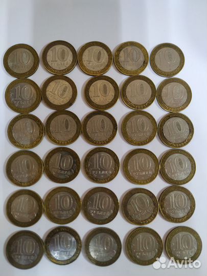 10 рублей биметалл