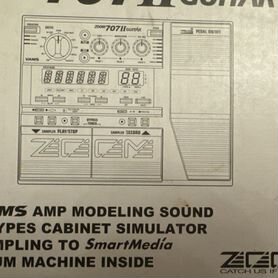 Гитарный процессор Zoom 707 II guitar