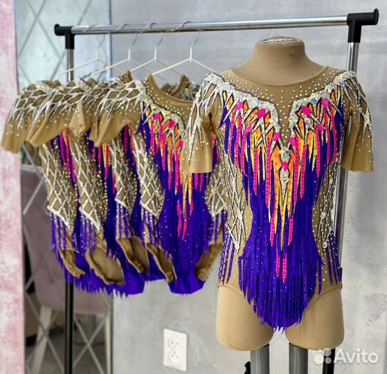 Групповые купальники для гимнастики