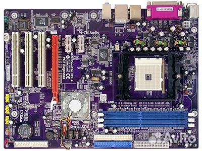 Материнская плата S-754 EliteGroup nForce4