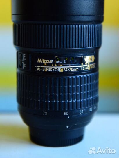 Объектив Nikon 24-70mm f/2.8G ED AF-S Nikkor