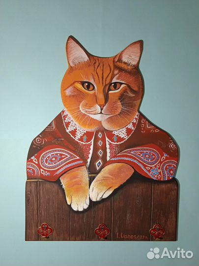 Ключница/вешалка для полотенец и прихваток