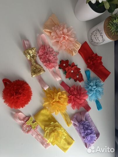 Повязка на голову для малышки