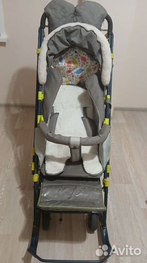 Санки коляска ника kids