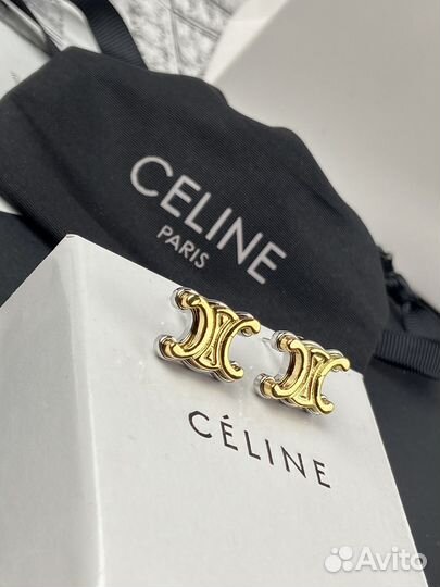 Серьги celine