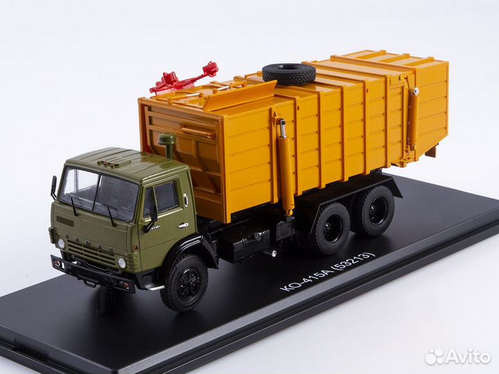 Модель Мусоровоз ко-415А (камаз-53213) от SSM