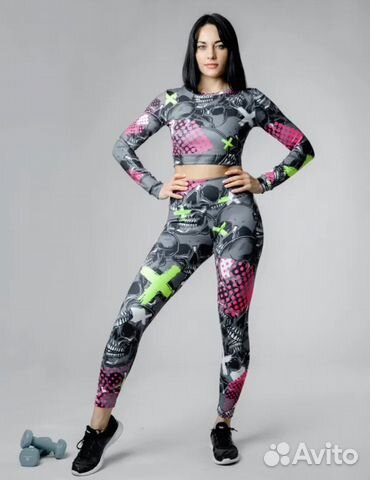 Костюм для йоги и фитнеса