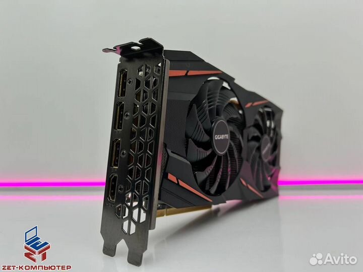 Видеокарта 8.0 Гб Gigabyte Radeon RX 580 Gaming