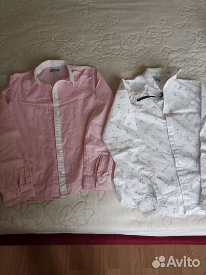 Рубашка школьная для девочки 152