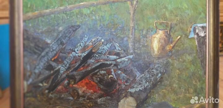 Картина Костер