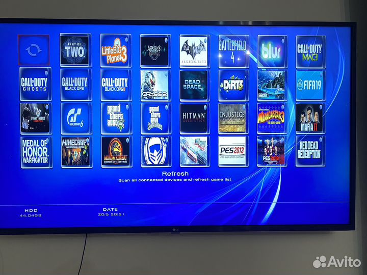 Sony playstation 3 super slim 500gb (40игр)