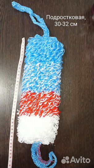 Мочалки ручной вязки