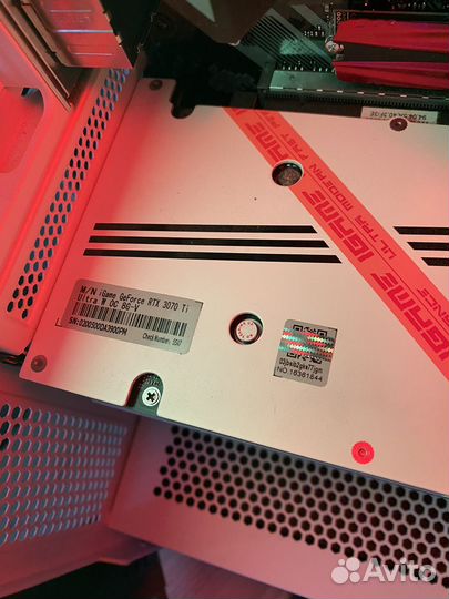 Видеокарта rtx 3070 ti