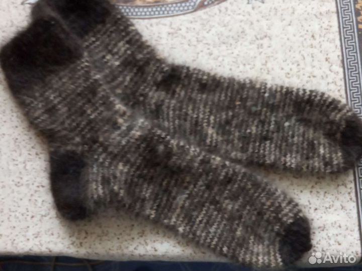 Носки из собачьей шерсти