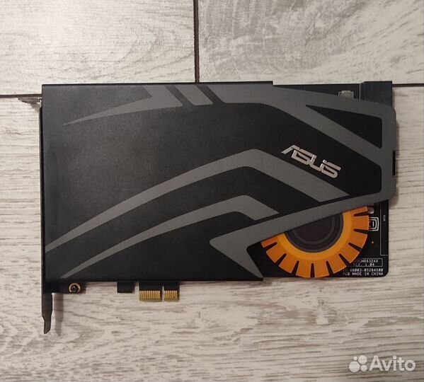 Звуковая карта PCI-E asus Strix soarвидеокарта