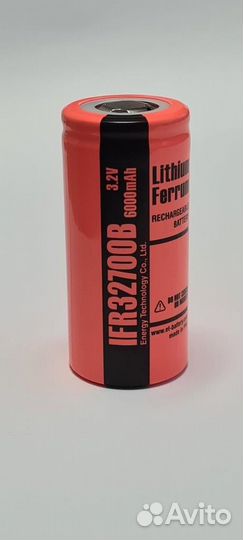 Аккумулятор ET IFR32700B (3.2V, 6Ah, Li-Fe)