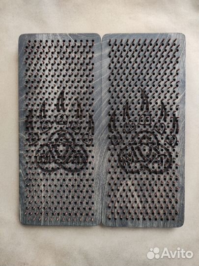 Садху медная доска с медными гвоздями для йоги