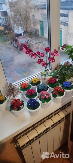 Цветы ручной работы