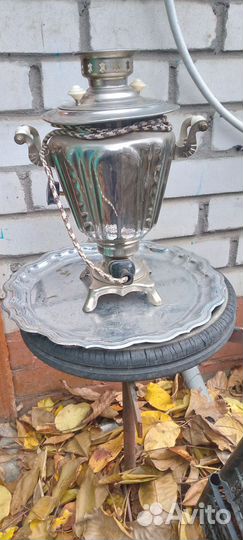 Самовар электрический с подносом