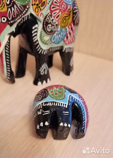 Статуэтка слон дерево. Шри-Ланка