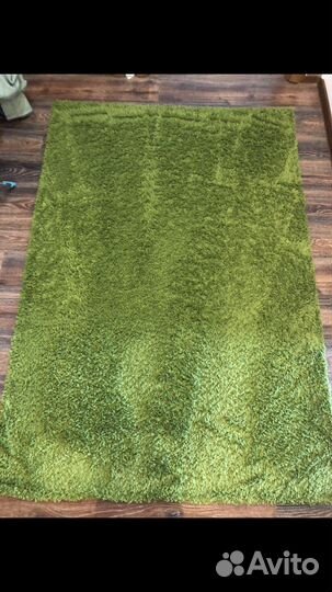 Ковер IKEA зеленый