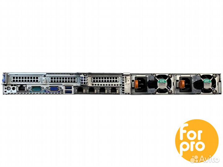 Сервер dell R640 8SFF 2x6148Gold 64GB, H740p