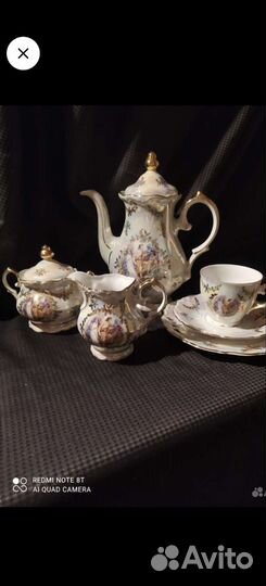 Кофейный сервиз мадонна гдр