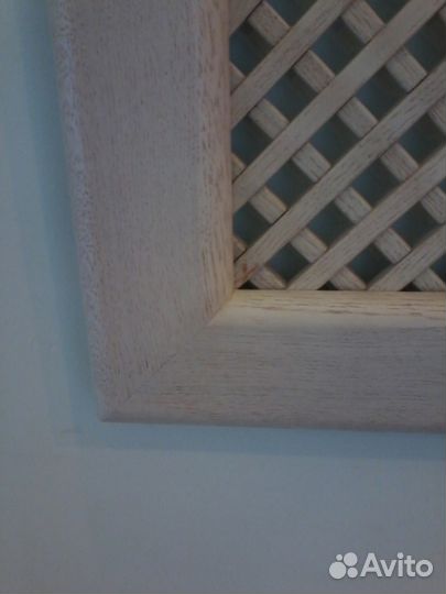 Экран для батареи из массива ясеня