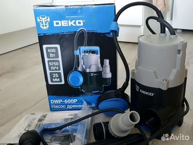 Насос дренажный Deko DWP-600P купить в Красном Селе | Товары для дома и ...