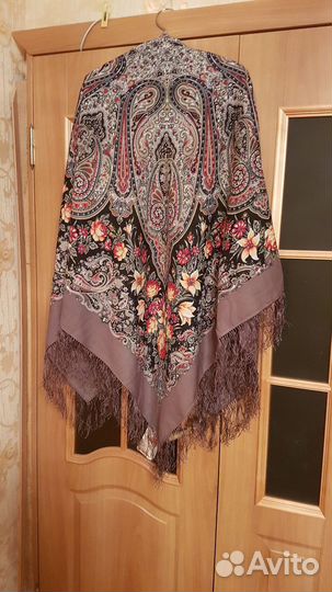 Павлопосадский платок 146 на 146