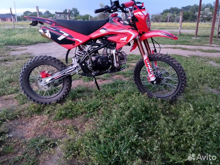 Пит-байк 125кубов без обкатки