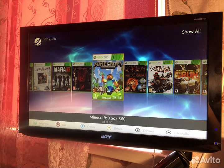 Xbox 360 slim прошитый 250Гб