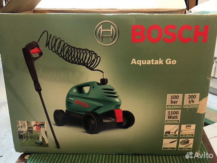 Bosch Aquatak Go мойка высокого давления