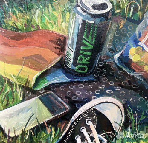 Картина акрилом