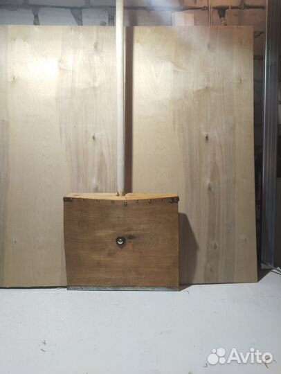 Лопата снеговая деревянная