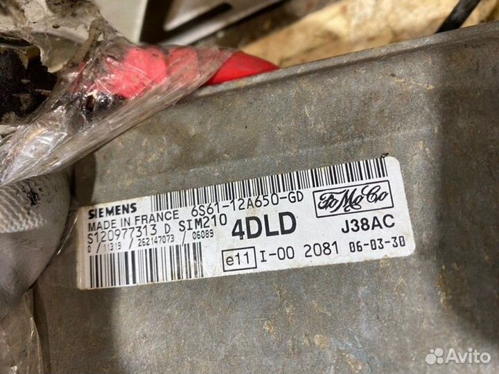 Коса и эбу Ford Fusion 1.4 2008